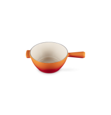Service à fondue "Meringue" en fonte émaillée - le Creuset