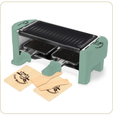 Appareil à raclette, Meuuuh Duo, sapin