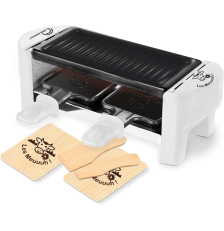 Appareil à raclette, Meuuuh Duo, Blanc