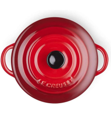 Le Creuset Mini-Cocotte Ronde en Céramique, 250 ml, Cerise - LA 4ème OFFERTE