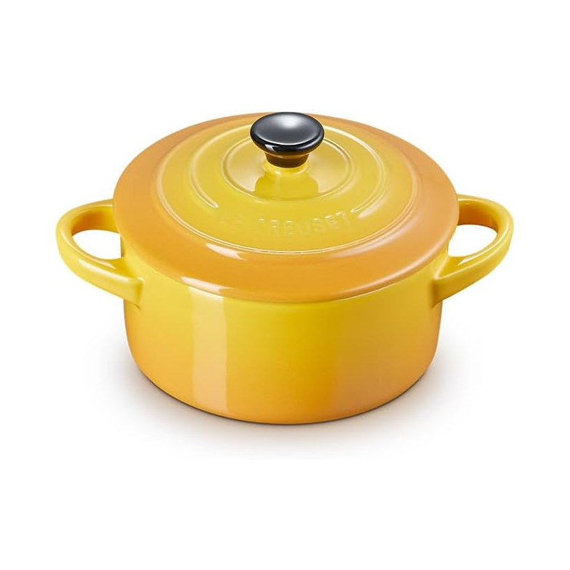Le Creuset Mini-Cocotte Ronde en Céramique, 250 ml, Nectar - LA 4ème OFFERTE