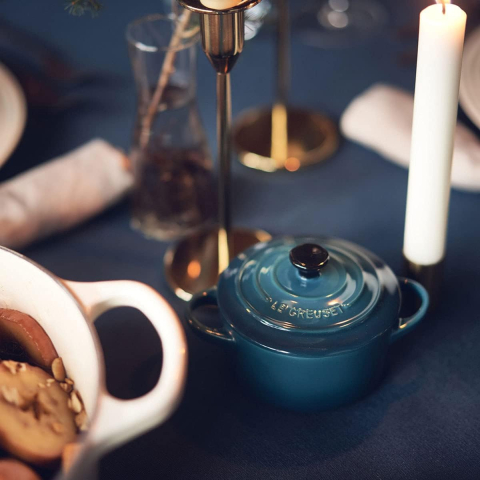 Le Creuset Mini-Cocotte Ronde en Céramique, 250 ml, Nectar - LA 4ème OFFERTE