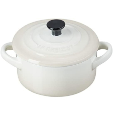 Le Creuset Mini-Cocotte Ronde en Céramique, 250 ml, Meringue - LA 4ème OFFERTE