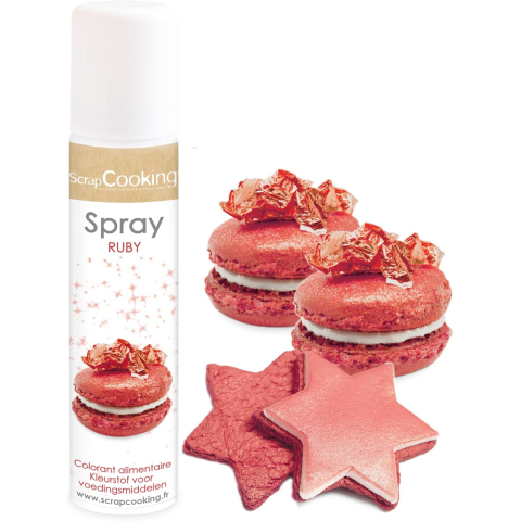 Spray colorant alimentaire...