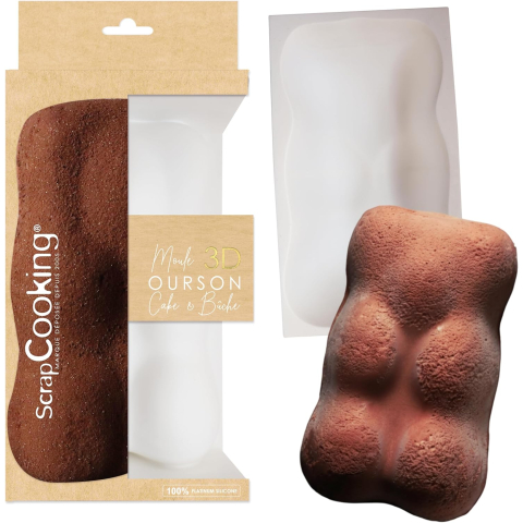 Moule en silicone Ourson 22...