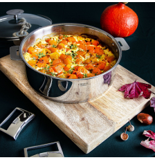 Sauteuse inox Casteline Multiply amovible 28cm - Cristel