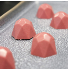 Chocolat Ruby en galets, rose 250 g - Patis Décor