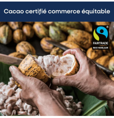 Truffes au chocolat noir aux éclats de caramel et beurre salé 250 g - Mathez