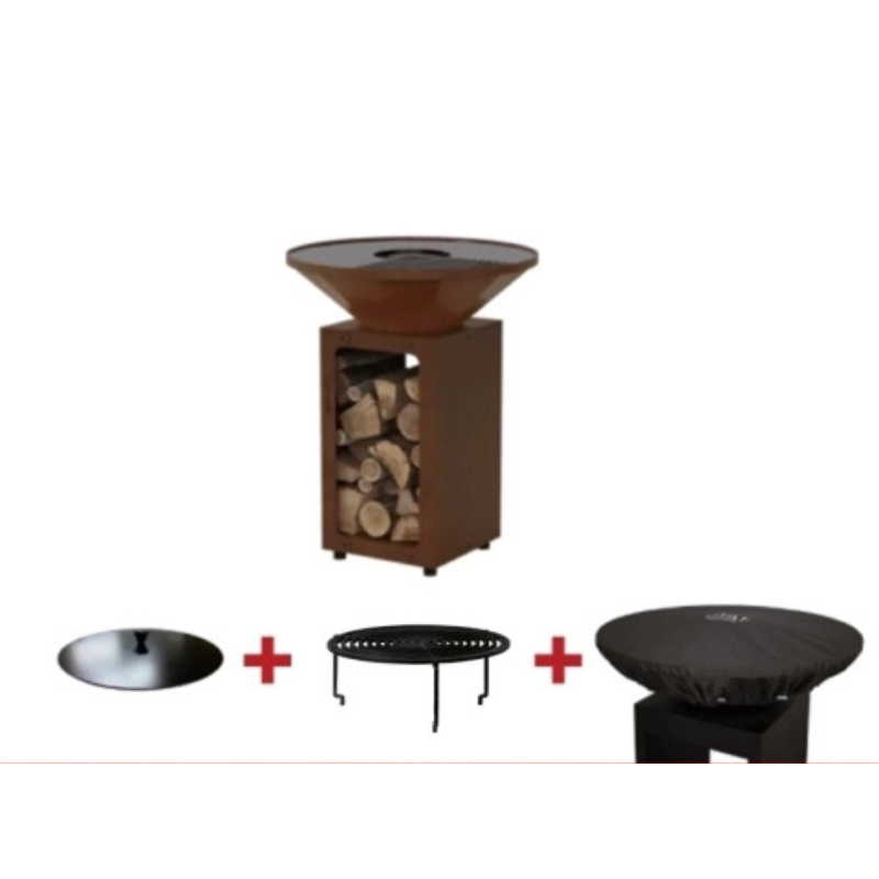 Pack Brasero Plancha 58cm "Made in France" - OYAT