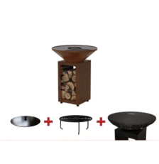 Pack Brasero Plancha 58cm "Made in France" - OYAT