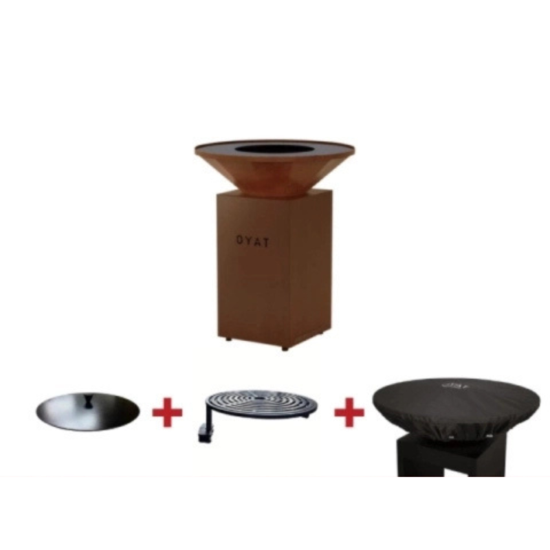 Pack "Origine" Brasero Cognac de 82cm - OYAT