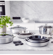 Poêle à frire 28 cm acier inox antiadhésive Evolution - Beka