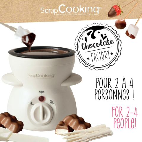 Appareil à fondue chocolat électrique 250 g - ScrapCooking