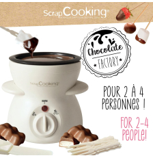 Appareil à fondue chocolat électrique 250 g - ScrapCooking