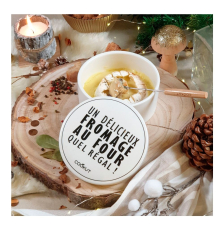 Coffret fondue aux fromage rouge - Cookut