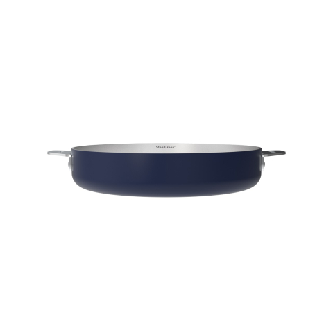 La Merveilleuse poêle en acier inox amovible, blanche 24cm – Cookut
