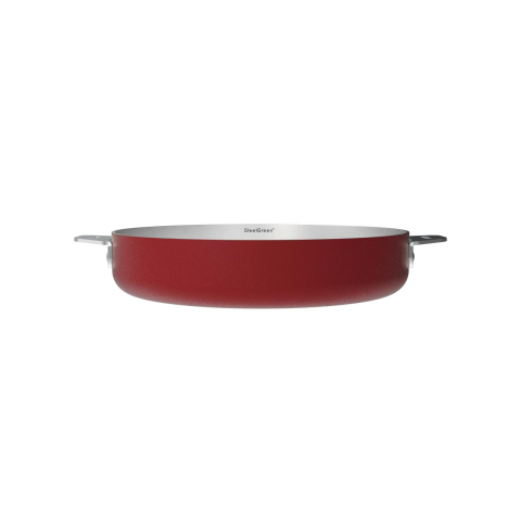 La Merveilleuse poêle en acier inox amovible rose, 28cm – Cookut