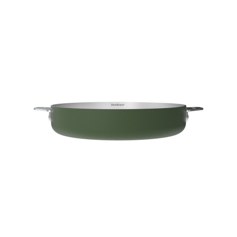 La Merveilleuse poêle en acier inox amovible, bleu 24cm – Cookut