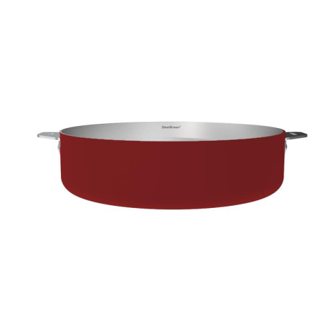 La Merveilleuse Sauteuse inox 28 cm amovible blanche 4.5L - Cookut