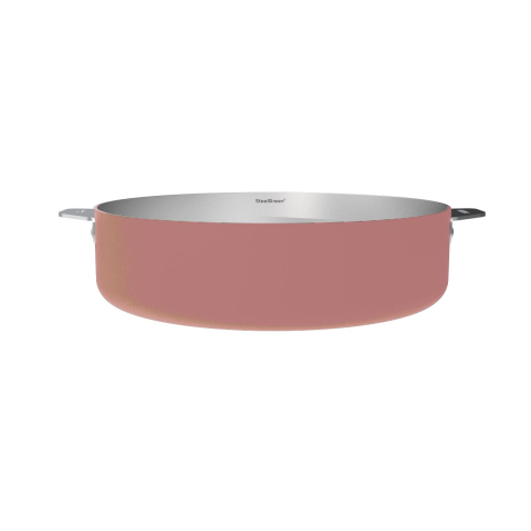 La Merveilleuse Sauteuse inox 28 cm amovible blanche 4.5L - Cookut