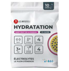 Sachet 10 sticks nature hydratation électrolytes - Les Artistes