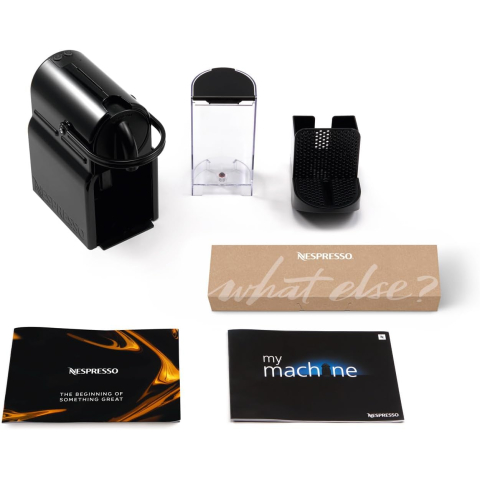 Machine espresso Nespresso Inissia EN80.B, plastique noir