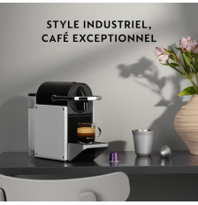 De'Longhi Nespresso Pixie EN127.S - Machine à café à capsules, aluminium et plastique, Silver, 1 L