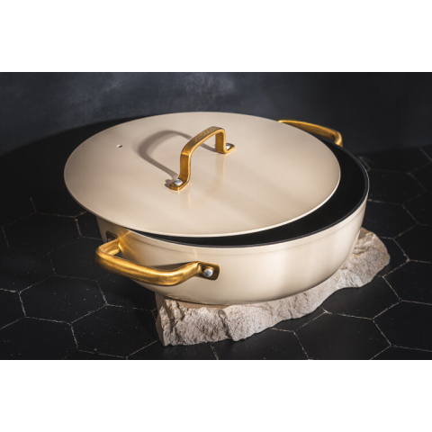 Sautoir Antiadhésif Céramique Samoa Iconic noir 28 cm