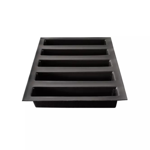 Moule à mini tartelettes x15 en silicone et tricot de verre anti-adhérent - Flexipan