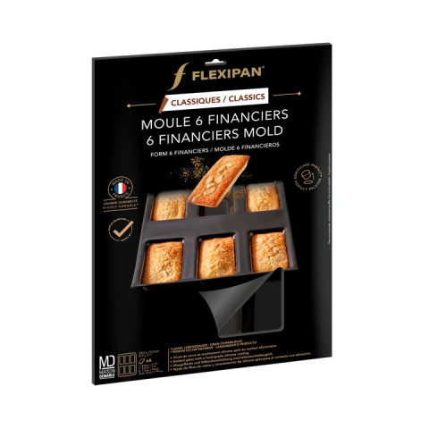 Moule 6 financiers en...