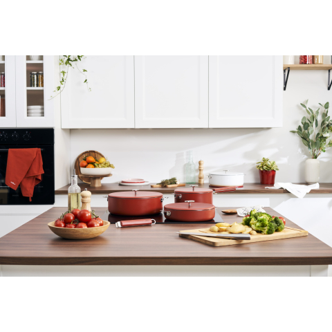 La Merveilleuse casserole verte en acier inox amovible 20cm - Cookut