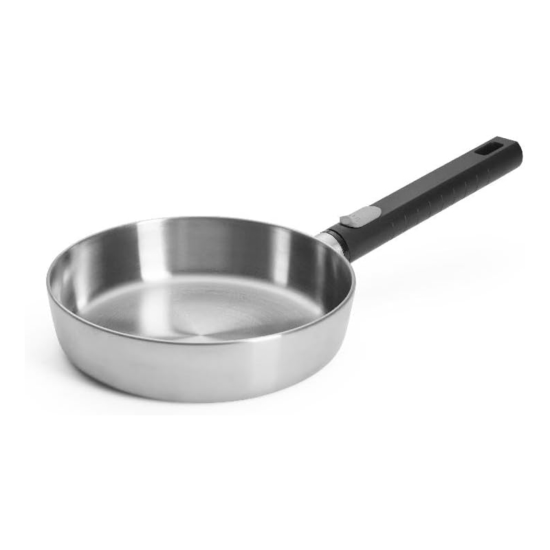 Poêle acier inoxydable 28 cm Logic Steel – Woll