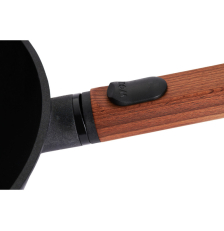 Wok 32 cm en fonte d’aluminium noir - Woll Eco Logic QXR