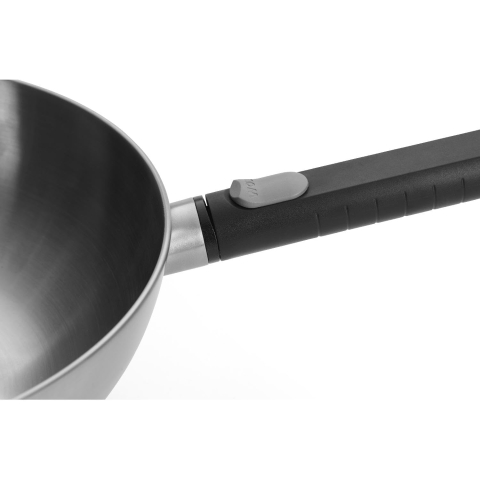Woll Logic Steel - Wok acier inoxydable 30 cm argenté