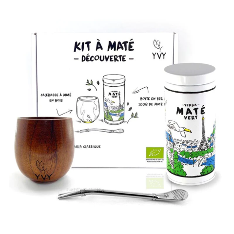 Coffret maté, calebasse...