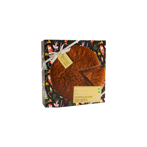 Gâteau de Noël bio amandes...