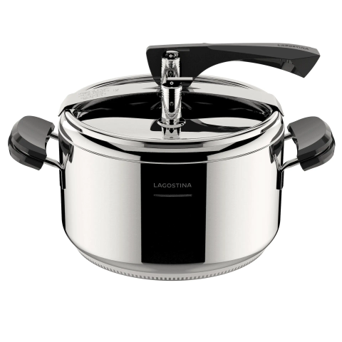 Autocuiseur Novia 9L inox 18/10, compatible induction - Lagostina