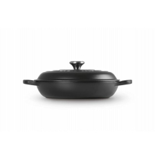 Faitout en Fonte Émaillée Noir mat 30cm - Le creuset