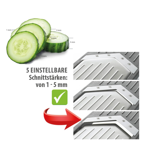 Mandoline à légumes réglable violi - Gefu