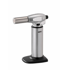 Chalumeau de cuisine en métal et plastique, argent/noir – Gefu