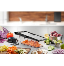 Coupe-rondelles lame acier japonais, corps SAN/ABS transparent - Gefu