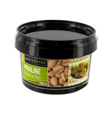 Pâte de praliné pistache 200 g (50% sucre, 50% pistaches) - Patis Décor
