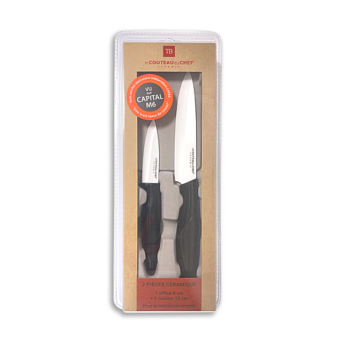Coffret 2 couteaux...