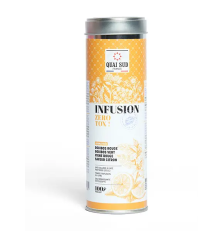Infusion Zéro Tox! rooibos rouge et vert, boîte 100 g - Quai Sud