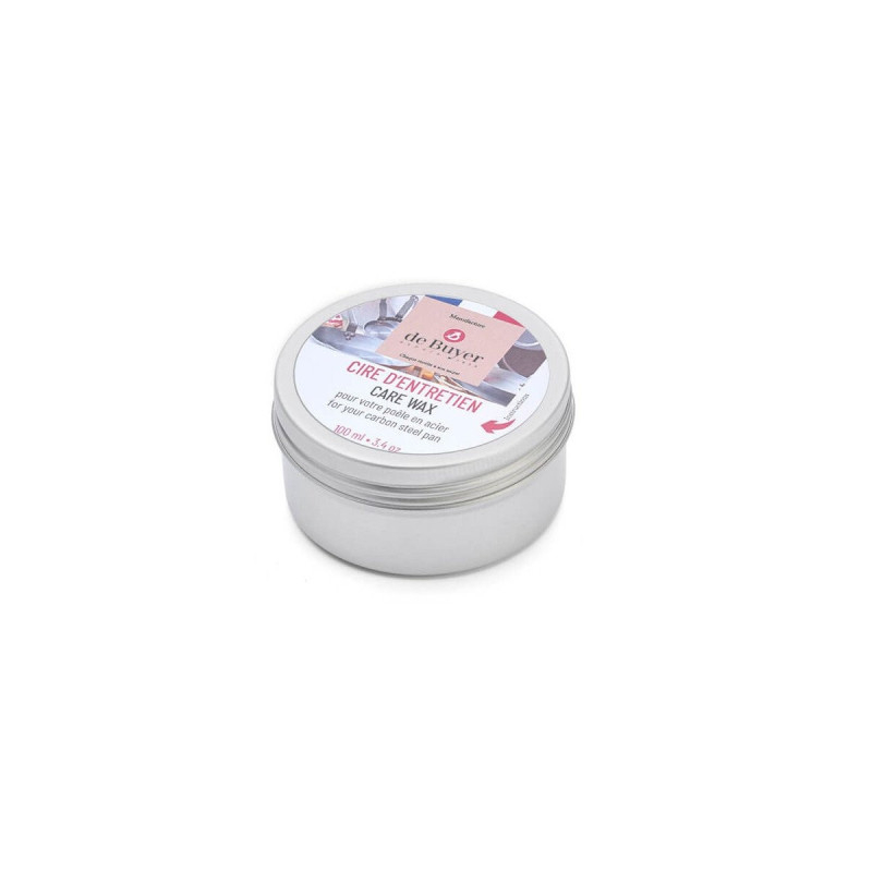 Cire de culottage et d’entretien pour acier 100 ml - De Buyer