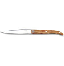 Coffret 6 couteaux à steak Laguiole Héritage, lames dentelées 10-11 cm - Laguiole