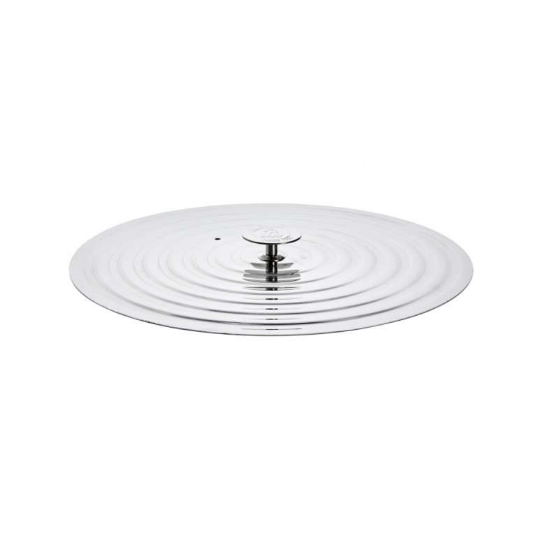 Couvercle Universel en inox 20-24 cm, fabriqué en France - De Buyer