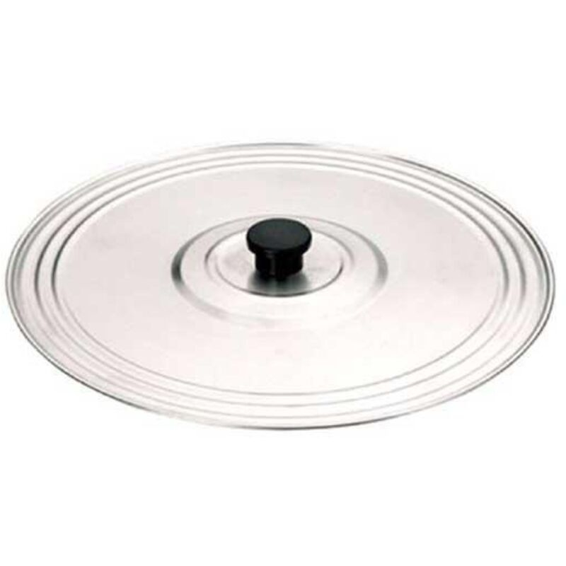 Couvercle inox argenté 30-36 cm - IBILI