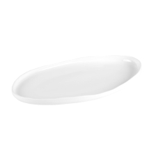 Plat Organic 31x19 cm en porcelaine - Table Passion