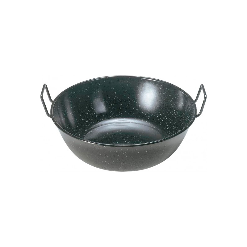 Poele emaillee profonde diamètre 30cm